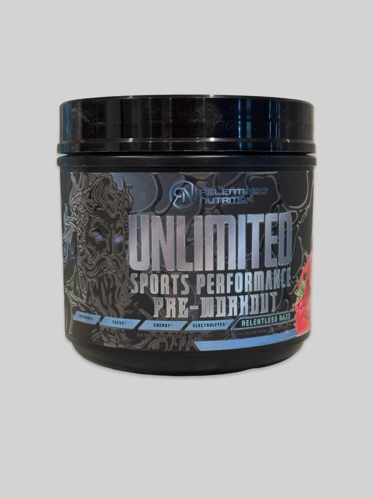 Relentless Nutrition UNLIMITED Sports Performance Pre-workout